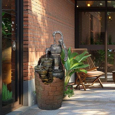 Water Pump Cascading Water Fountain