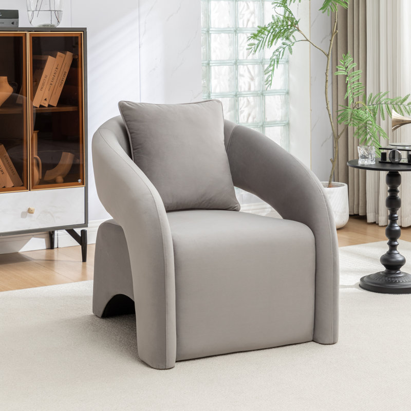 Fauteuil Hijinio, Gris