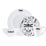 Honora Piece Porcelain China Dinnerware Set - Service for 4