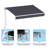 BESUNYST 63.6'' Fabric Cover Retractable Patio Awning-63927404-97881881