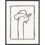 «Squiggles the Snake In a Stetson» par Kenetha, reproduction d'art sur toile encadrée-2078259158