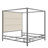 Moyers Upholstered Metal Canopy Bed-643465806-643465813