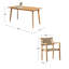 Ensemble repas extérieur L 59,00 po Mauricio-1945303177