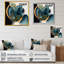 «Abstract Shapes Modern I», impression sur métal sans cadre-2041465321-2041465324