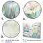 «Blue Enchanted Gardens III - Abstract Botanicals», reproduction d'art sur toile-715005110-715005262