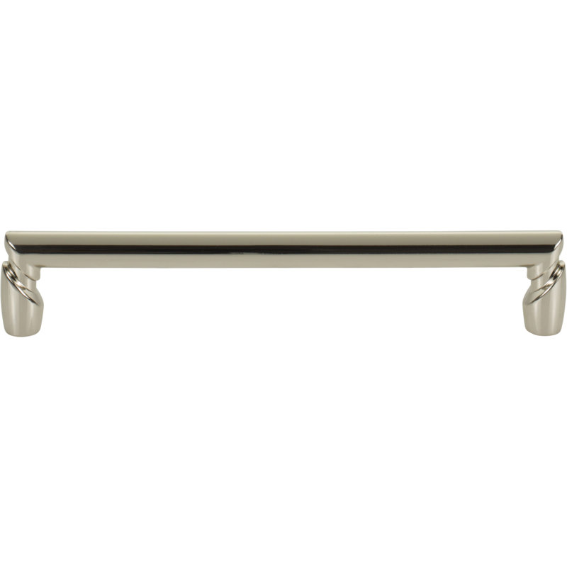 Florham Bar Pull, Polished Nickel, 6 5/16" Center to Center
