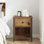 40 cm W Bedside Table