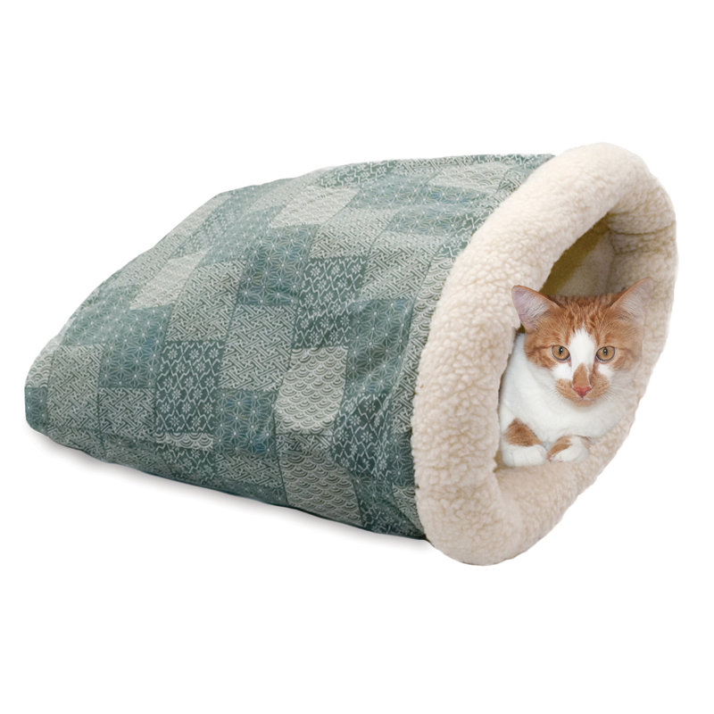 Fleece Pet Bed, Teal
