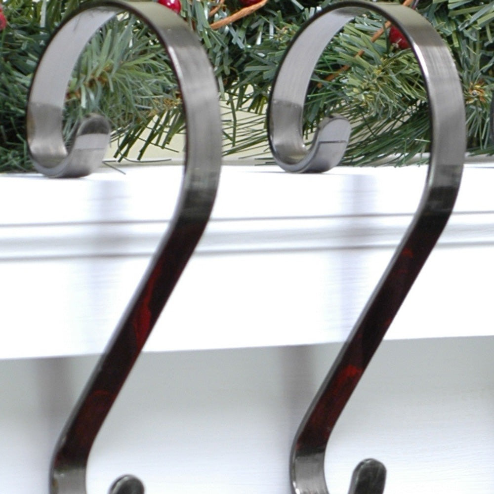 Stocking Holder, Brushed Nickel