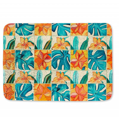 Chumki Microfiber / Microsuede Non-Slip Bath Mat