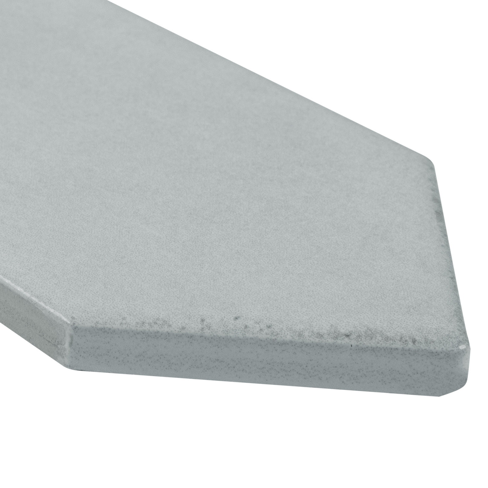 Renzo Glossy Ceramic Picket Wall Tile, Sky