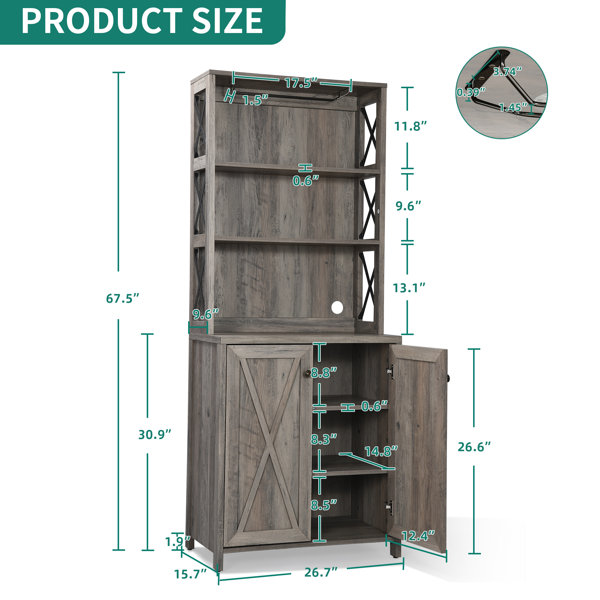 2 Sets of 2-Tier Kitchen Pantry … curated on LTK