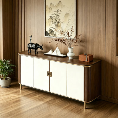 Chinese-style retro minimalist high-end sideboard
