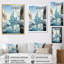 «Teal Iceberg», impression sur toile-1551472307-1551472306