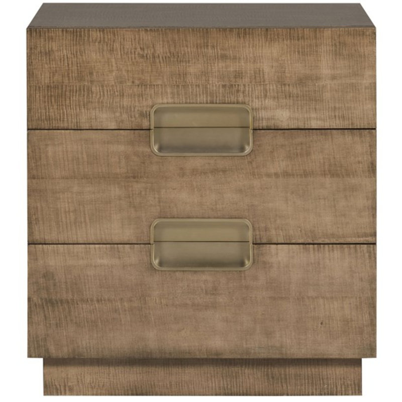 Splendor 3 - Drawer Nightstand, Mocha
