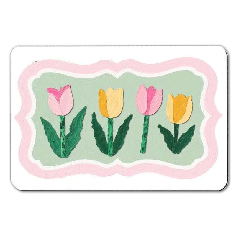 Tapis de bain Gentle Tulip, 36 x 24 po