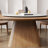 Round Solid Wood Dining Tables with Turntable-866856846