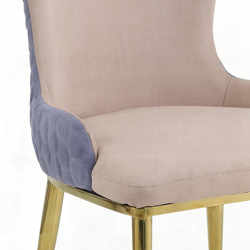 Chaise d'appoint en tissu au design élégant