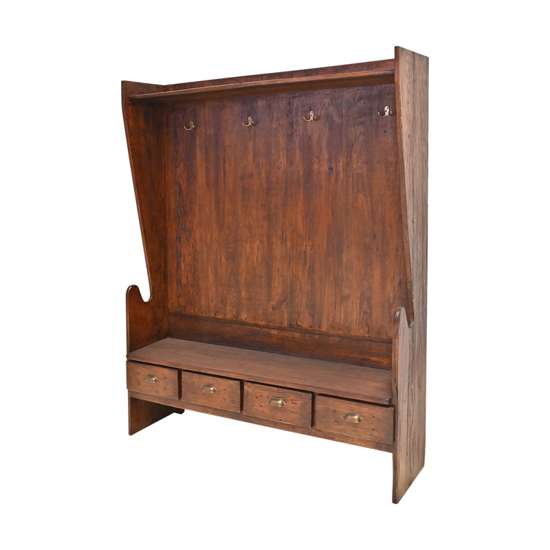 Canyon Lodge Handcrafted Entry Bench & Coat Tree