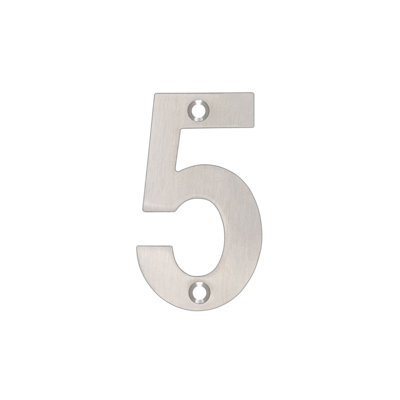 5cm H Stainless Steel House Number