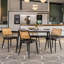 Chantle Metal Base Dining Table