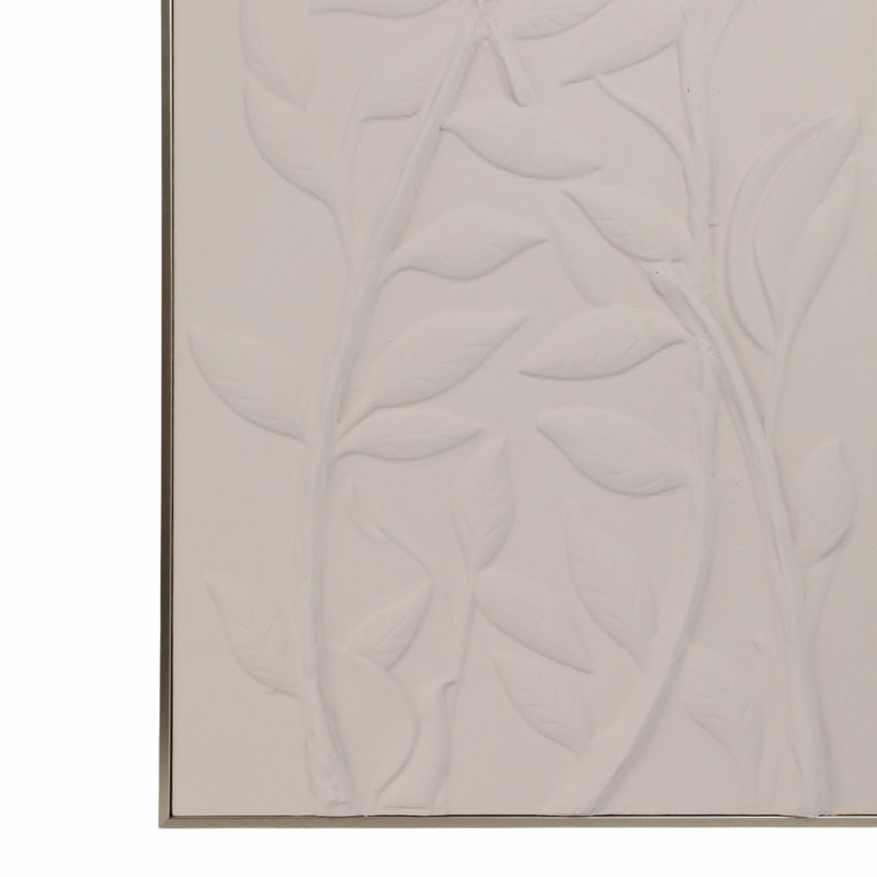 Set Of 2 25X49 Pavant Dimensional Plaster Art
