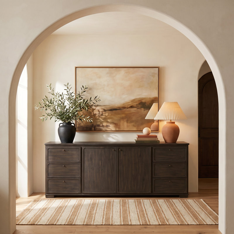 Marilee Leora Sideboard-Smoked Black