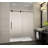 Langham 75" H Single Sliding Frameless Shower Door-21655704
