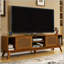 Meuble télé 67,9 po Mid-Century Modern Rattan-75321585