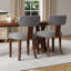 Chaise de salle à manger rembourrée Cenie-616634274