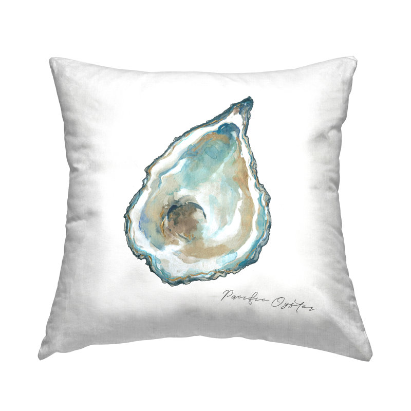 Coussin Pacific Oyster on White