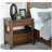 2-Drawer Nightstand with Cedar Lining, Walnut