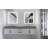 84" Amazon Double Bathroom Vanity with Top-92646583-92646584-92646590