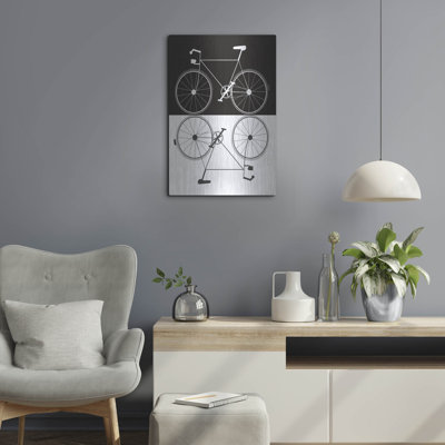 " Two Bikes " by Jan Weiss