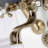 Kingston Brass Kingston Three-Handle 2-Hole Tub Wall Mount Clawfoot Tub Faucet with Handshower-54357514