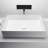 VIGO UltraThin™ 22-in L x 15-in W Matte White Matte Stone™ Vessel Rectangular Minimalist Bathroom Sink