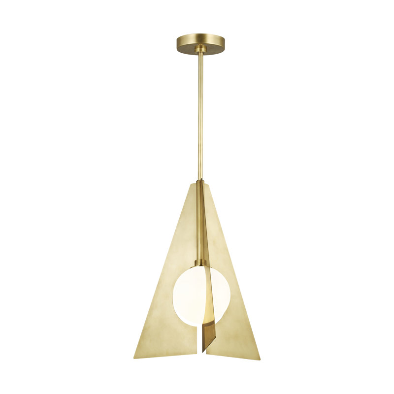 Orbel 1 - Light Pendant, No, Gold, 25" H x 17.8" W x 17.8" D