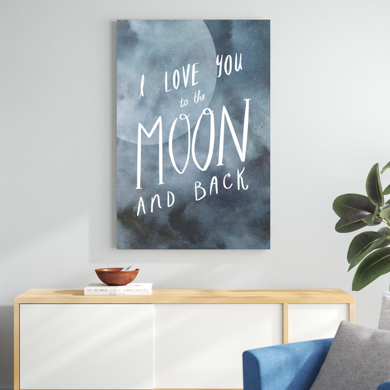 «Celestial Love III» par Victoria Borges, reproduction d'art textuel sur toile, H 37,625 po x l 25,625 po x P 1 po