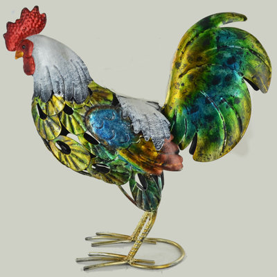 Torin Animals Weather Resistant UV Resistant Metal Garden Statue