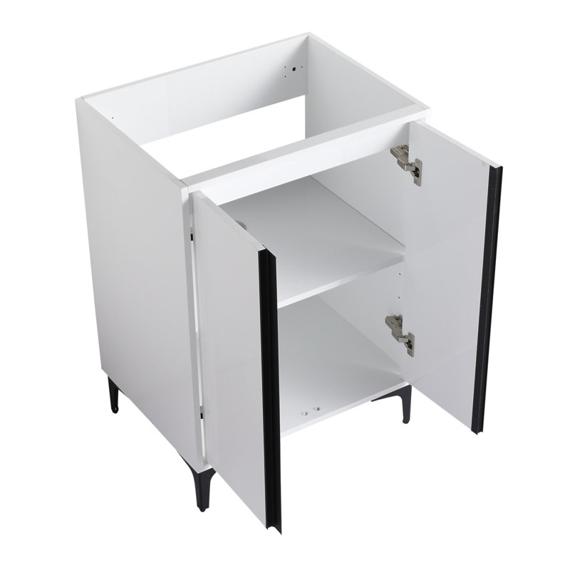 Base de meuble-lavabo simple 24 po seulement