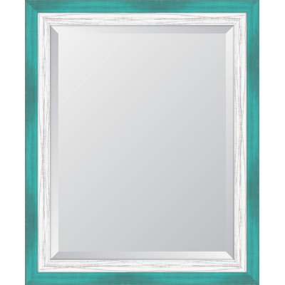 Brodnax Wood Rectangle Wall Mirror