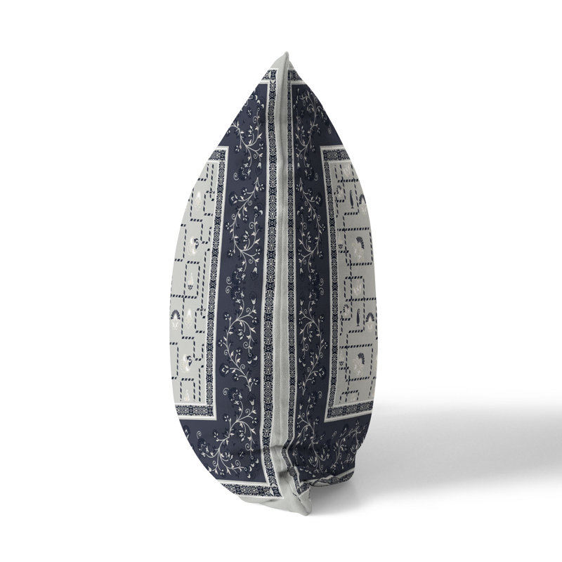 Coussin Imperial, H 18 po x l 18 po, Gris
