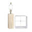 Lampe de table lumineuse avec lumière de nuit en albâtre - or doux