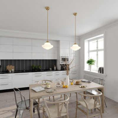 Luminaire suspendu simple à 1 lumière Owen