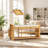 Shoe Bench with Comfortable Cushioned Seating