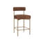 Seneca Upholstered Stool with Metal Frame
