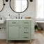 Meuble-lavabo autoportant 36 po avec lavabo en céramique 36 po-996284745-996284746