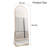 4Th Generation Full Length Wall Mirror With Gold Frame, 64.9 Inches High And 23.2 Wide, Suitable For Porch Dressing Room Metal