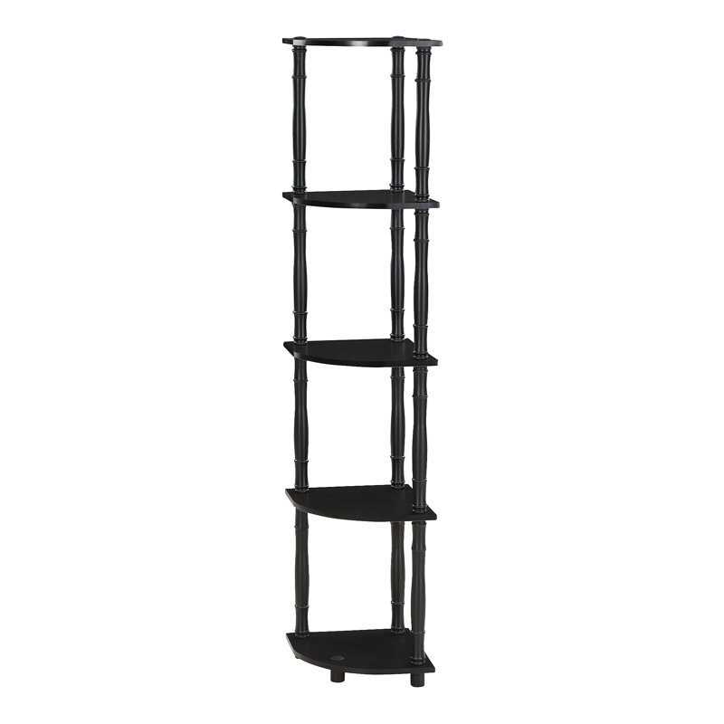 Corner Bookcase, Bamboo Tube