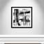 Damiah Modern Expressions I - noir et blanc - Impression sur papier encadré-29363230